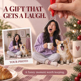 Custom Photo Matching Yawns Acrylic Ornament — Gift inspiration