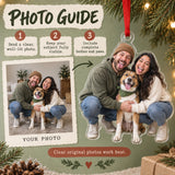 Custom Photo Gotcha Day Tongues Acrylic Ornament — Personalization guide