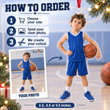 Custom Photo Basketball Mini Coach Acrylic Ornament — How to order