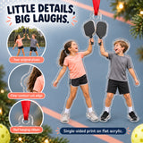 Custom Photo Pickleball Junior Cheers Acrylic Ornament — Product details