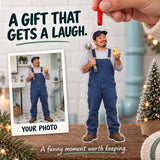 Custom Photo Plumber Tiny Duck Acrylic Ornament — Gift inspiration