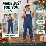Custom Photo Plumber Tiny Duck Acrylic Ornament — Production and delivery