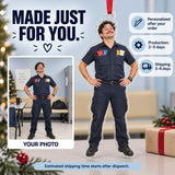 Custom Photo EMT Snack Pockets Acrylic Ornament — Production and delivery