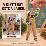 Custom Photo Builder Tape Measure Acrylic Ornament — Gift inspiration