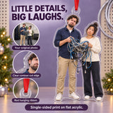 Custom Photo IT Cable Spaghetti Acrylic Ornament — Product details