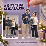 Custom Photo IT Cable Spaghetti Acrylic Ornament — Gift inspiration
