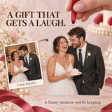 Custom Photo Wedding Cake Nose Acrylic Ornament — Gift inspiration