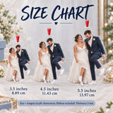 Custom Photo Sneakers Under the Dress Acrylic Ornament — Size guide