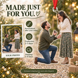 Custom Photo Proposal Surprise Face Acrylic Ornament — Production and delivery