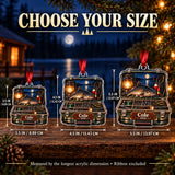 Personalized Catfish Night Lantern Box Acrylic Ornament — Personalization example