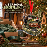 Personalized Kayak Fishing Crate Acrylic Ornament — Gift inspiration