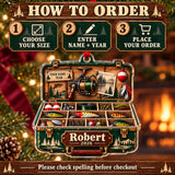 Personalized Grandpas Lucky Lure Cabinet Acrylic Ornament — Product details