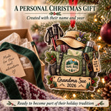Personalized Grandma Trail Boss Tote Acrylic Ornament — Gift inspiration