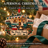 Personalized Pop Up Camper Weekend Acrylic Ornament — Gift inspiration
