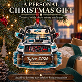 Personalized Wake Boat Weekend Acrylic Ornament — Gift inspiration