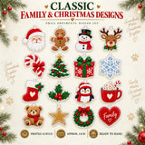 Personalized Christmas At Grandma Grandpas Advent Calendar with 24 Photo Ornaments