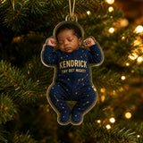 Personalized NICU Graduate Baby Photo Ornament - Custom Acrylic Christmas Keepsake - image 3