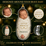 Personalized NICU Graduate Baby Photo Ornament - Custom Acrylic Christmas Keepsake - image 6