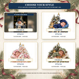 Personalized Sleepy Winter Baby 2026 Photo Ornament - Custom Acrylic Christmas Keepsake - image 9