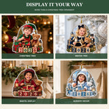 Personalized Toy Workshop Baby 2026 Photo Ornament - Custom Acrylic Christmas Keepsake - image 5