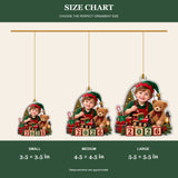 Personalized Toy Workshop Baby 2026 Photo Ornament - Custom Acrylic Christmas Keepsake - image 8