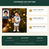 Personalized Kids Doctor Photo Ornament - Custom Acrylic Christmas Keepsake - image 6