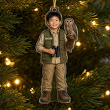 Personalized Kids Veterinarian Photo Ornament - Custom Acrylic Christmas Keepsake - image 5
