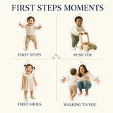 Personalized Baby First Steps Photo Ornament - Custom Acrylic Christmas Keepsake - image 4