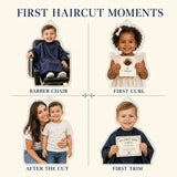 Personalized Kids First Haircut Photo Ornament - Custom Acrylic Christmas Keepsake - image 4